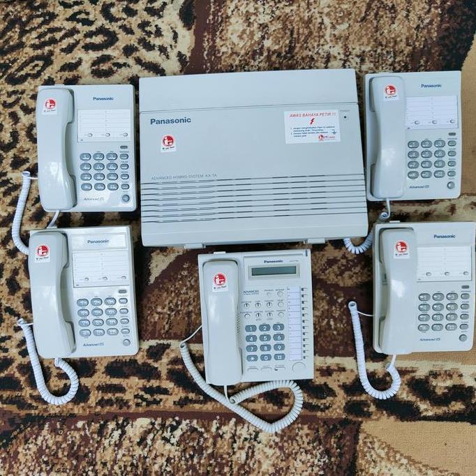 paket pabx panasonic 5 telepon