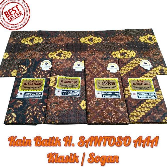 Kain Jarik Batik Santoso Aaa Kain Batik Panjang Halus