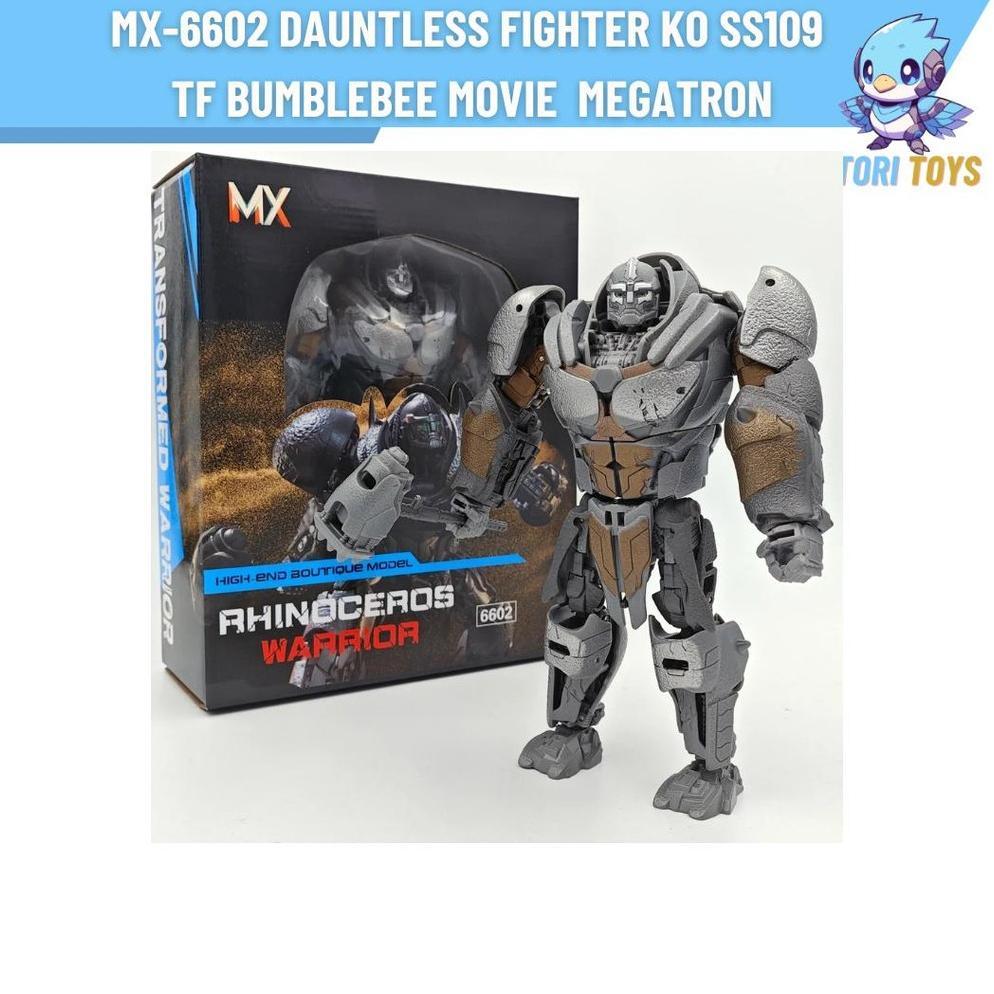 Jhoncolection - MX-6602 Rhinoceros Warrior Rhinox Mainan Robot Badak TF Rise Of The Beast