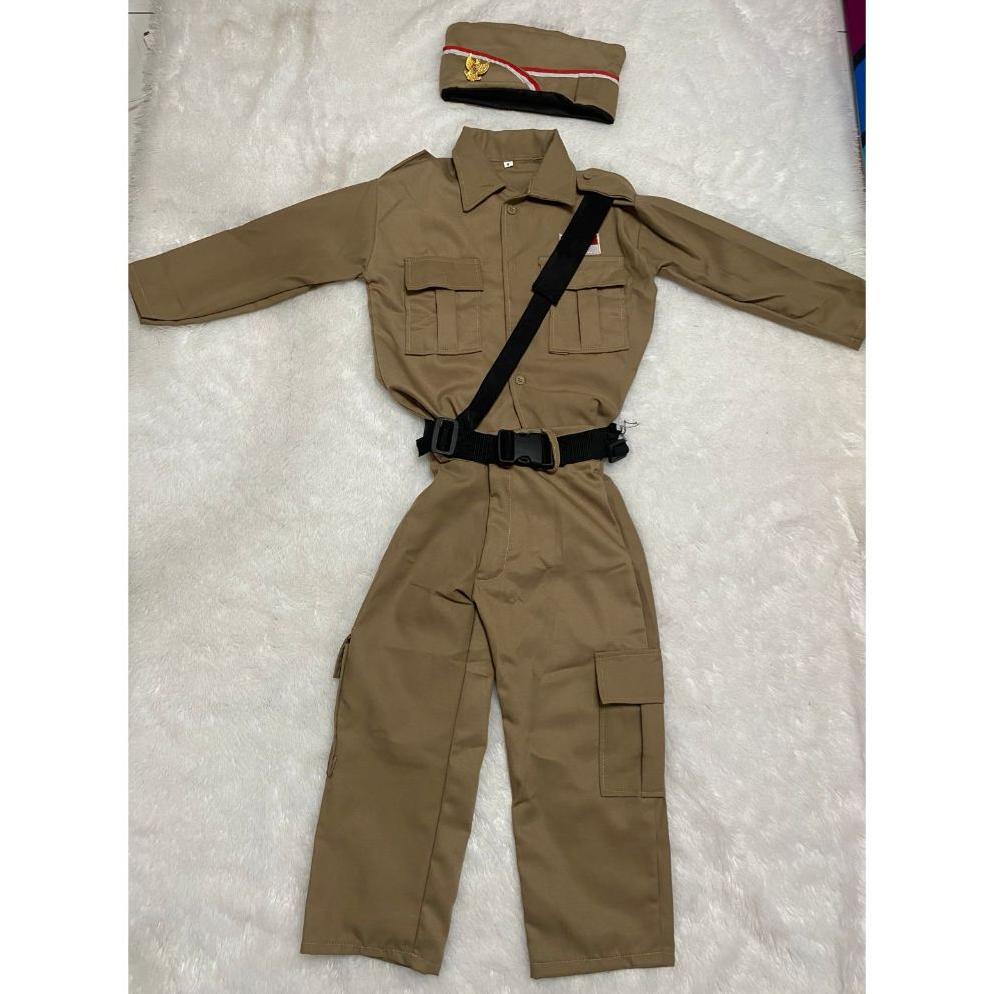 Seragam Pahlawan kostum baju profesi anak baju kostum anak pejuang kemerdekaan anak seragam profesi 
