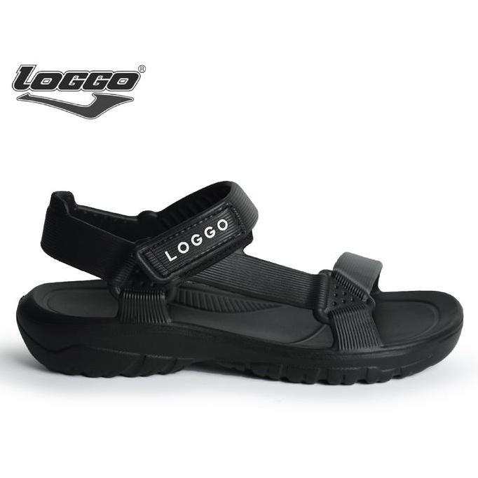 Sandal Gunung Loggo Everest warna Hitam