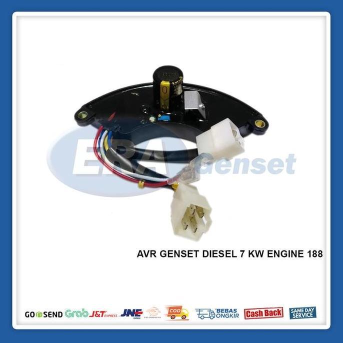 Avr Genset Diesel 7 Kw Engine 188 (Launtop Ldg6500Sa-7500S)