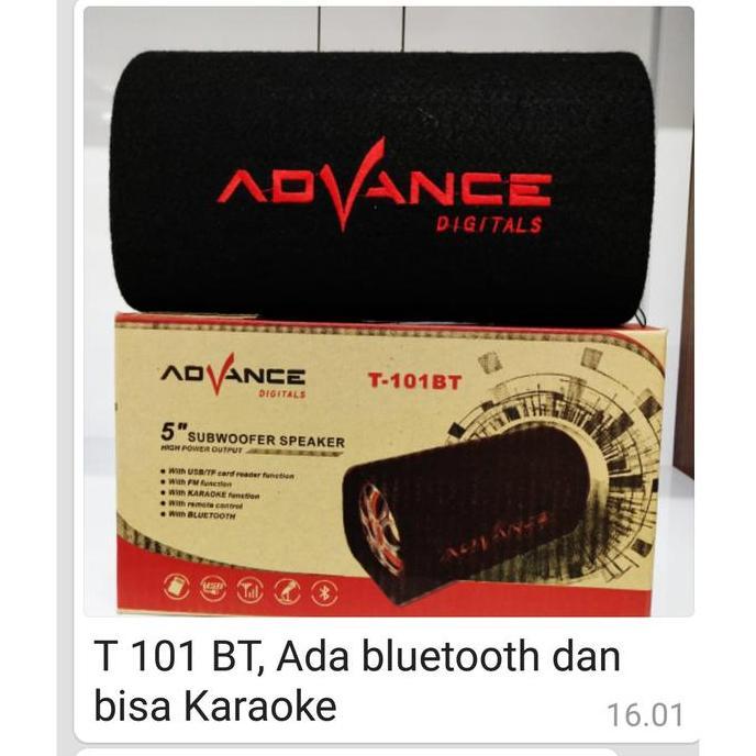 Speaker Subwoofer Advance T101BT