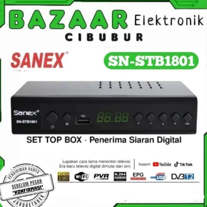 SET TOP BOX DIGITAL SANEX SNSTB1801 STB SANEX 1801 STB SANEX DIGITAL.