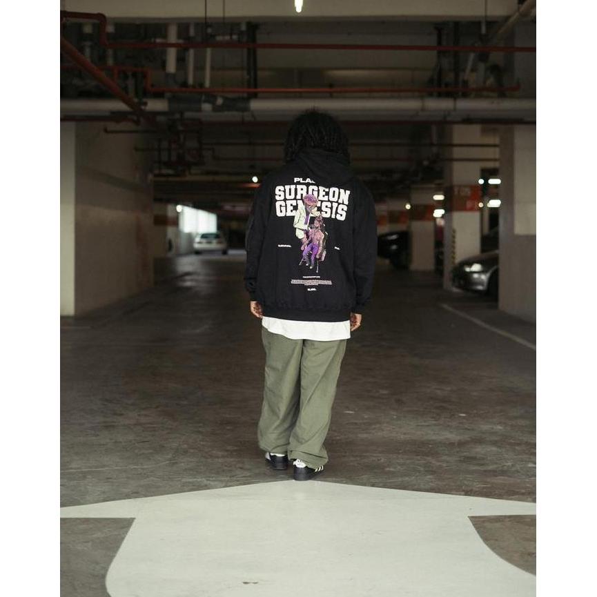 Sale Billionaires Project Outerwear - Hoodie Oversize Plastix Surgeon Black