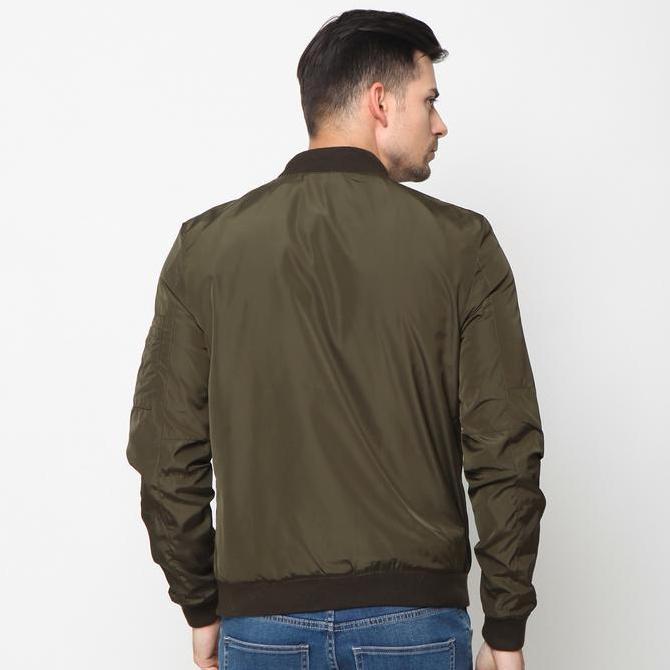 Sale Emba Classic - Bertucio Jaket Bomber Pria Material Nylon Regular Fit Casual  Parasut
