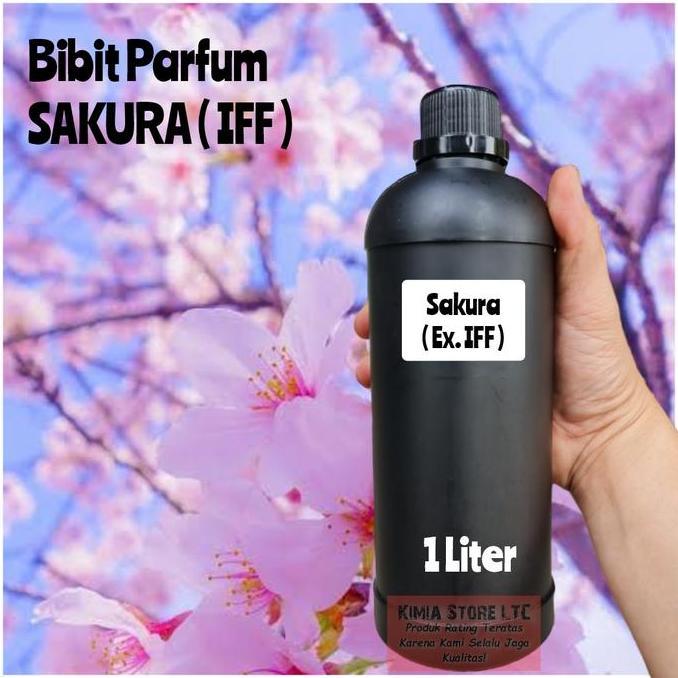 BIBIT PARFUM SAKURA MURNI IFF 1 LITER / BIANG PARFUM SAKURA IFF
