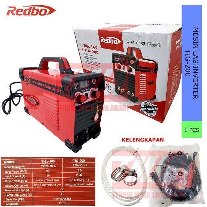 Spesial Redbo Mesin Las Argon Tig-200 Tig200