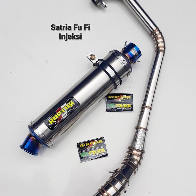 Knalpot Racing Stainless Satria Fu Fi Injeksi Original Raptor Terlaris