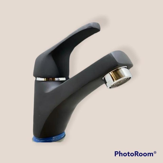 Kran Wastafel Hitam / Keran wastafel / Kran Cuci Tangan / Kran