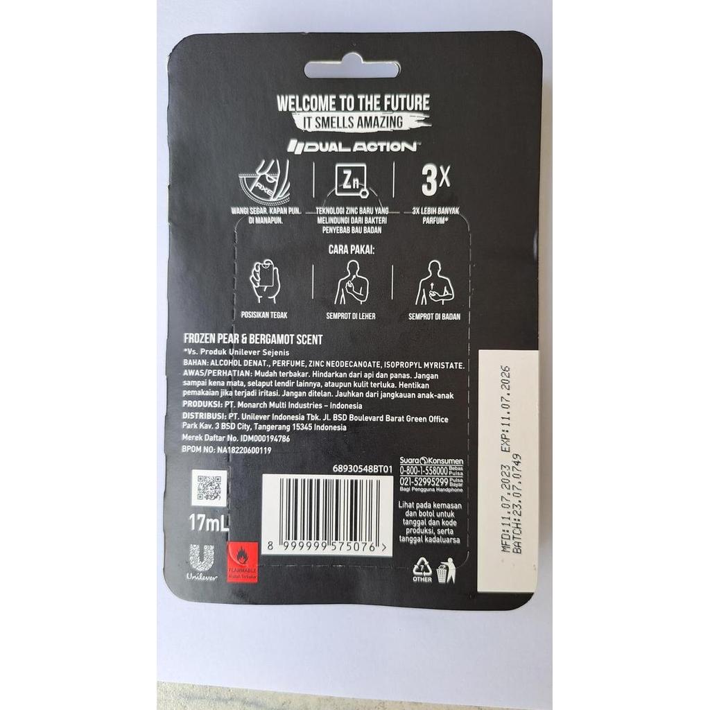 Axe Parfum Saku Black - 17ml / AXE BLACK PARFUM POCKET