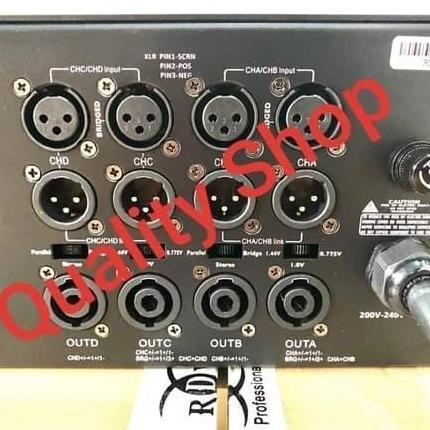 Power 4 Channel RDW ND18PRO Original Terlaris