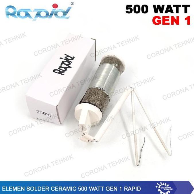Terjangkau Elemen Solder Ceramic 500 Watt Rapid
