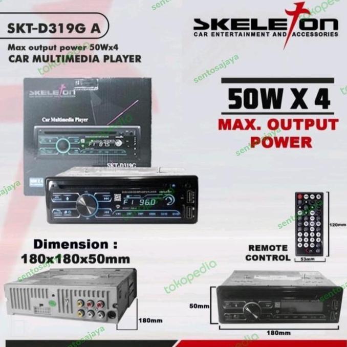 Tape Mobil Singledin DVD SKELETON SKT-D319G Terlaris