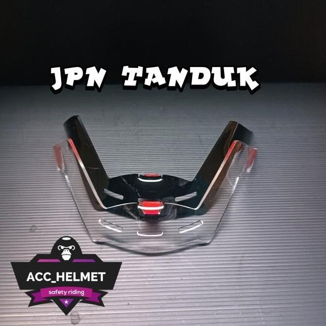 Spoiler Helm JPN FULL FACE / JPN TANDUK | AKRILIK Terlaris