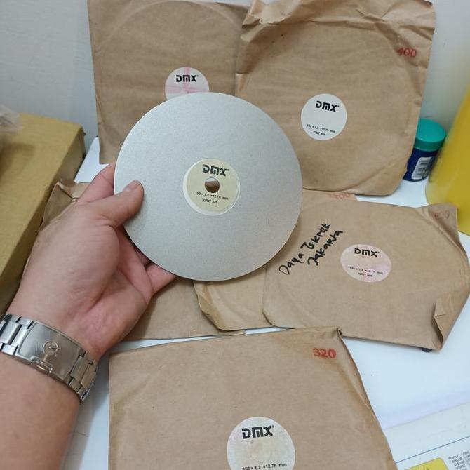 dmx asah batu akik 6" #1000 / diamond wheel asah batu dmx grit 1000