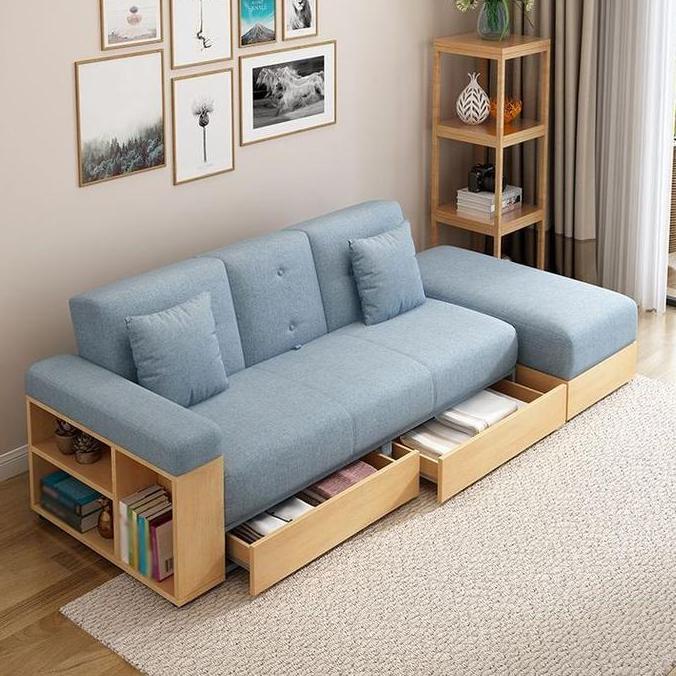 Terbaru Sofa Tamu Santai Laci Kayu Jati Minimalis