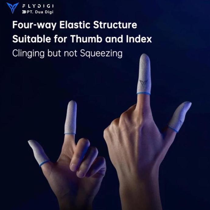Bassvero - Flydigi Sarung Jari Gaming Beehive 5 Finger Sleeve Anti Slip & Sweatproof