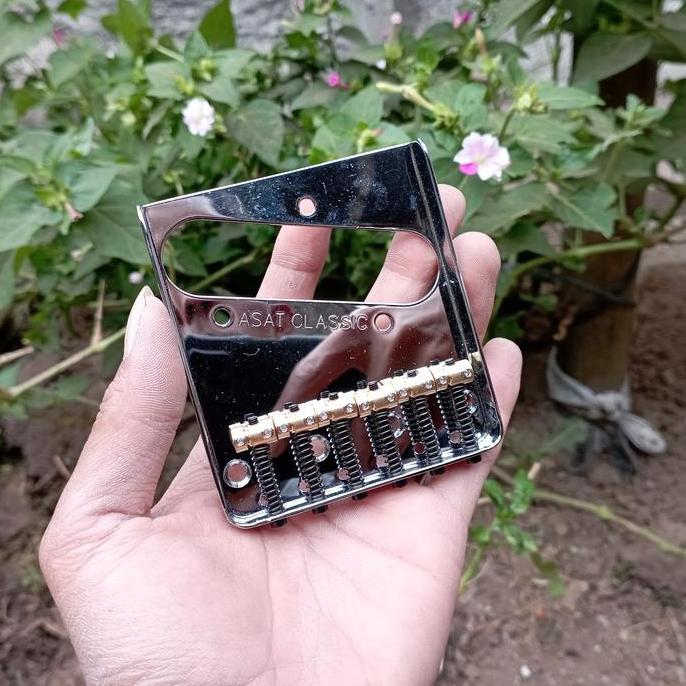 Bridge Gitar GNL Telecaster Asat Classic 6 Brass Saddle Leo Fender