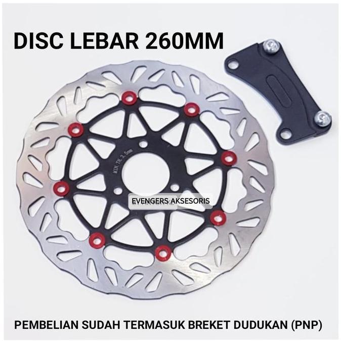 PIRINGAN CAKRAM DISC BRAKE DEPAN LEBAR BESAR MIO J-MIO M3-MIO Z
