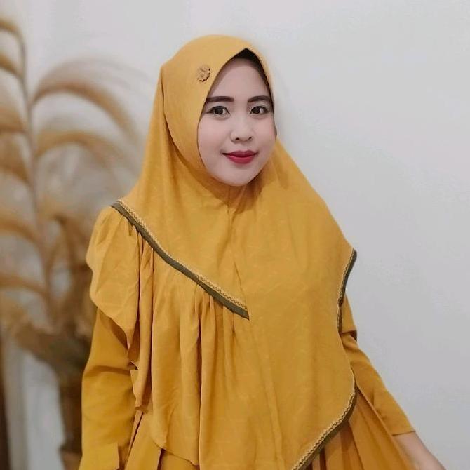 jilbab fo miya lis tepi