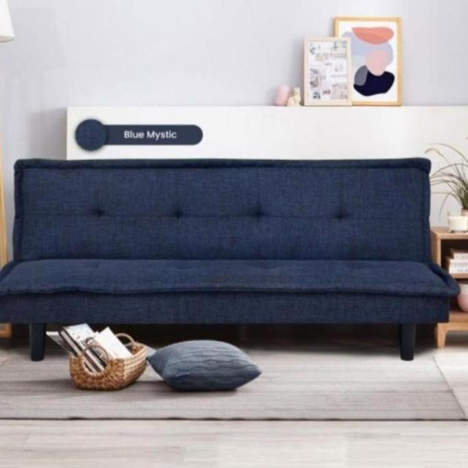 Terbaru Sofa Bed Lipat Sofabed Kasur Duduk Sova Sopa Tidur Ukuran 140X180X10Cm