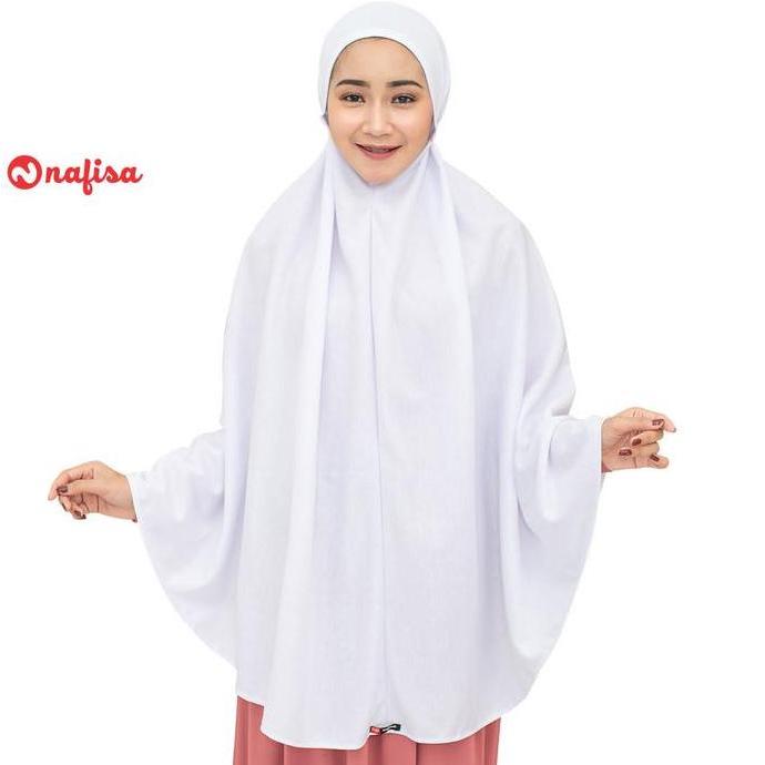 Nafisa Hijab At Home Super Jumbo Jilbab Tali Kaos Non Pet