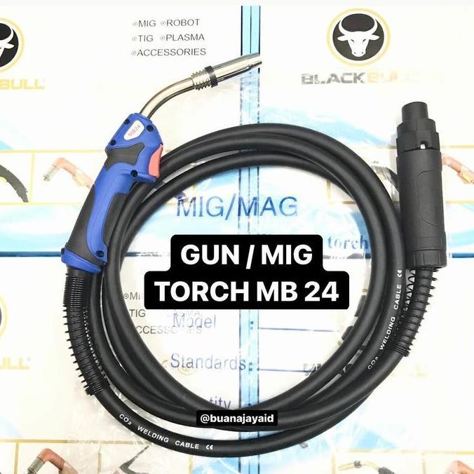 Diskon Stang Mig/Mig Torch Mb 24 Mb-24 Mb24 Panjang Kabel 3M Stang Gun Co Co2