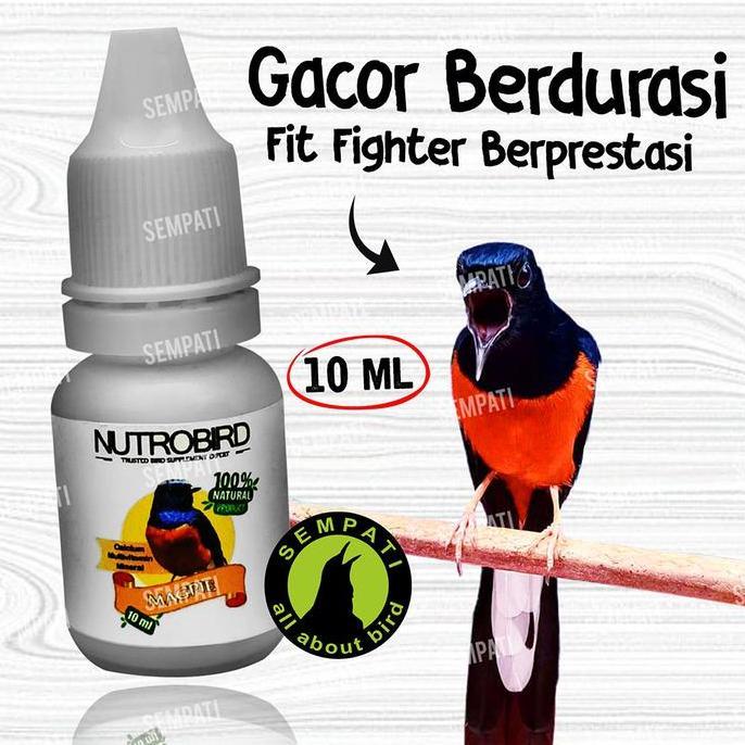 SEMPATI Nutrobird Murai Starling Vitamin Obat Penggacor Burung Murai Batu Doping Murai Gacor