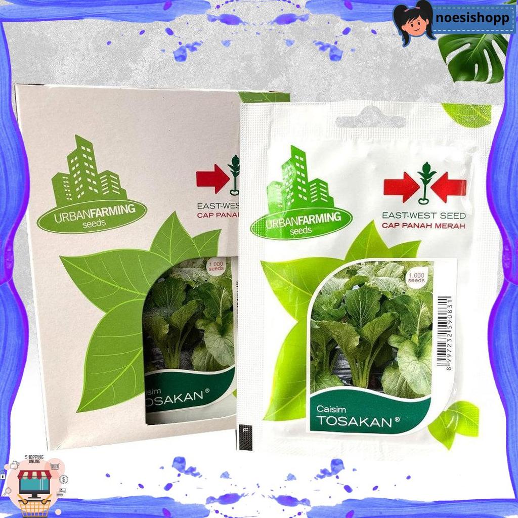 Benih BIbit Sayur Sayuran Sawi Kangkung Selada Ori Kemasan Pabrik Cap Panah Merah Super sale