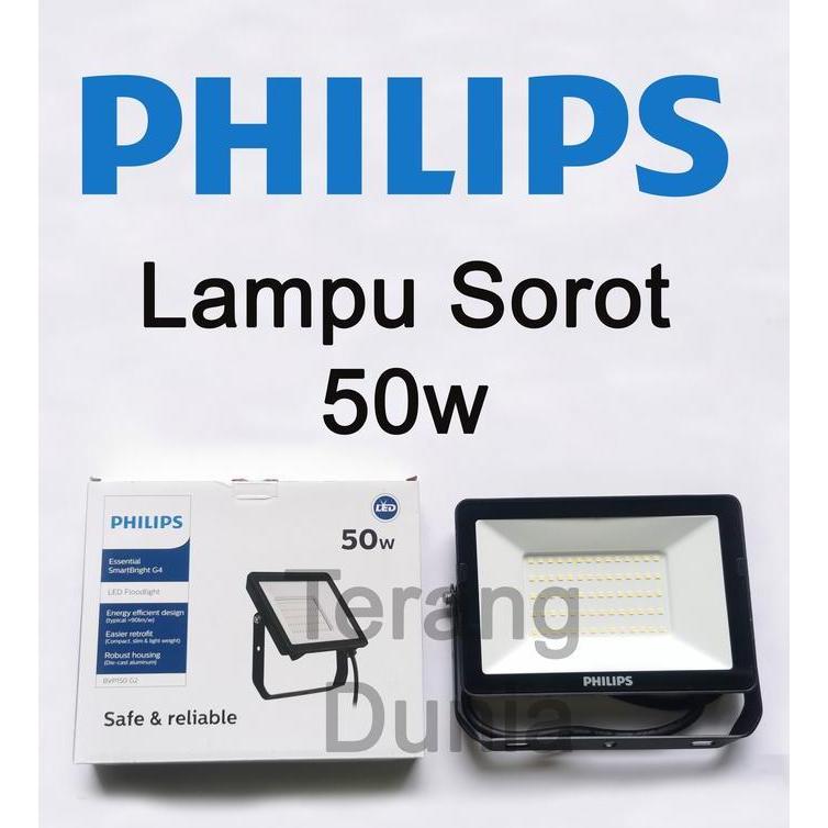 TERBARU - Philips BVP150 50w Lampu Sorot LED 50w Philips Lampu Tembak LED 50w Ph