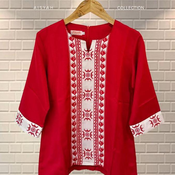 DR155 - baju cele - variasi motif batik - batik maluku - baju ambon - Kode sisky