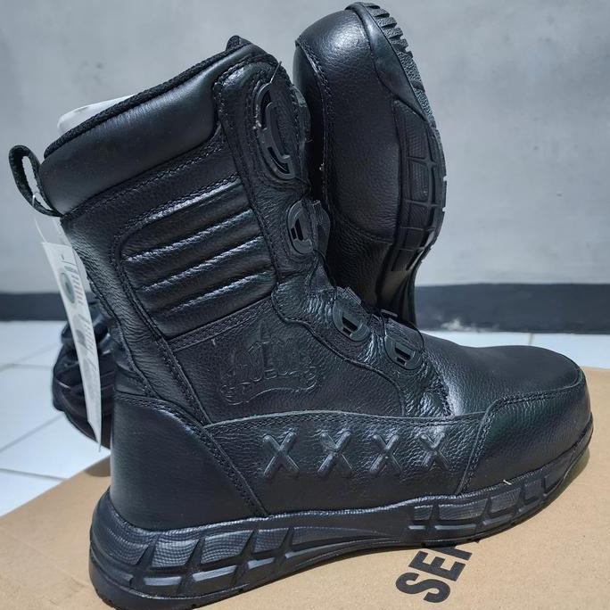sepatu pdl tali putar jatah tni ad ukuran 40