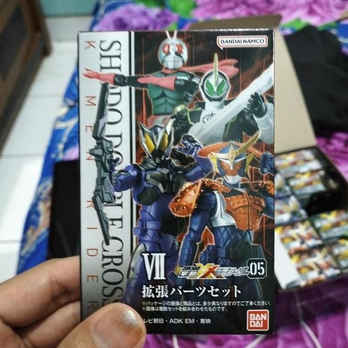 Shodo XX 5 kamen Rider Expansion weapon parts  gaim horobi nigo necrom
