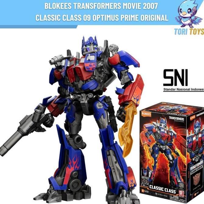 Blokees Transformers 2007 Bayverse Classic Class 09 CC09 Optimus Prime Licensed Hasbro