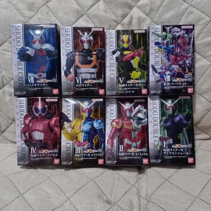 Shodo xx Kamen Rider vol 2 bio robo double accel l zero two one