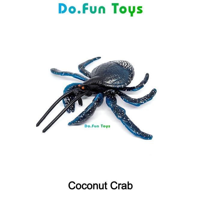 Coconut Crab Animal Figure / Miniatur Mainan Kepiting Kelapa
