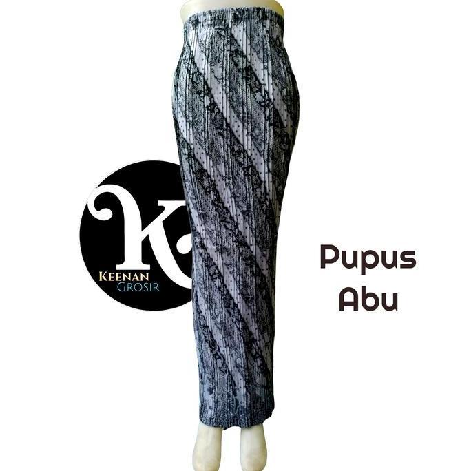 DR125 - Rok Plisket Batik Skirt Jarik Kain Bawahan Kebaya Pakaiyan Pesta Kondangan Wisuda Seragaman 