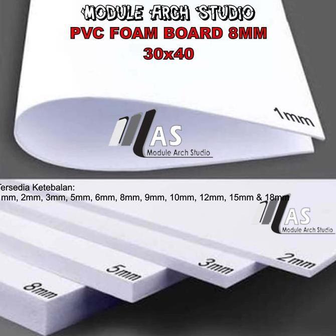 PVC Board / PVC Foam Board 8mm 30x40cm