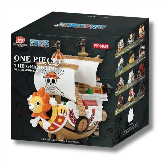 POPMART Pop Mart Blindbox One Piece Ship Kapal - The Grand Line Series Vehicles