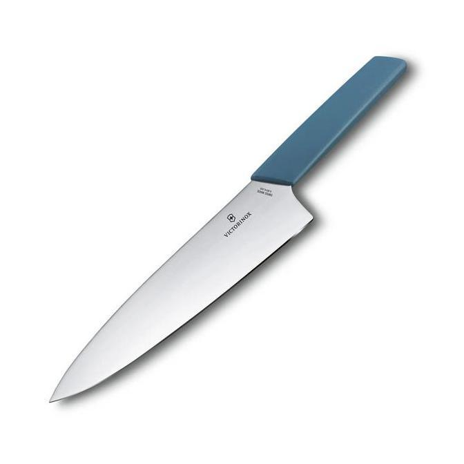 New- AZKO Victorinox 20 cm Swiss Modern Carving - Biru
