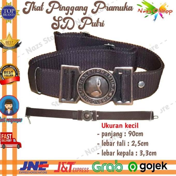 Gesper Ikat Pinggang Pramuka Sekolah Dasar SD Putri Grosir dan Eceran