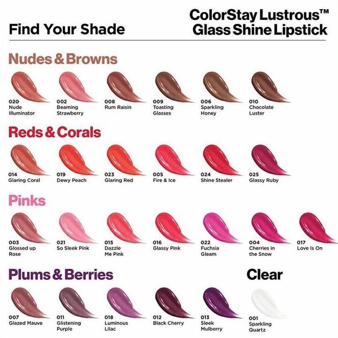 LIPSTICK REVLON SUPER LUSTROUS GLASS SHINE RUM RAISIN [TERLARIS]