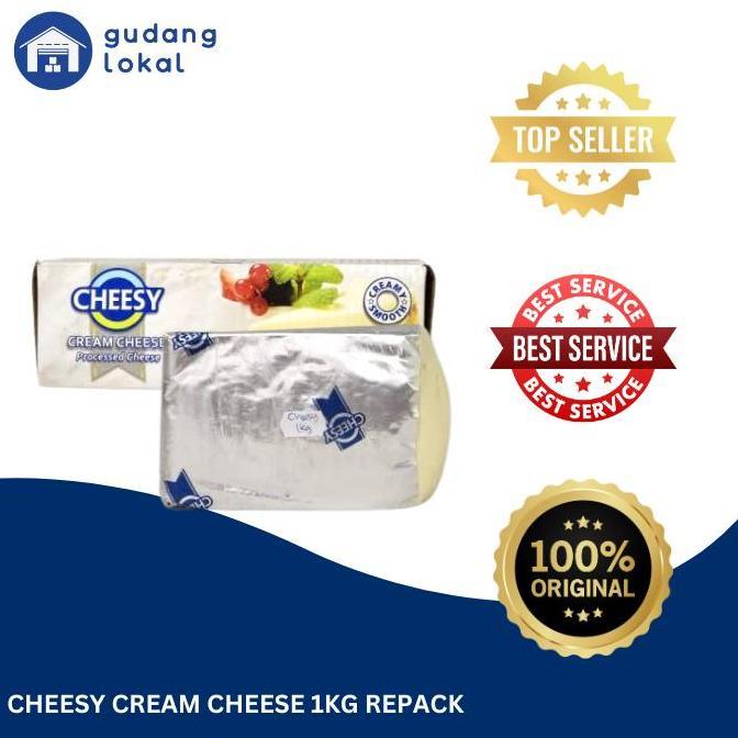 New- Cheesy Cream Cheese 1Kg - Krim Keju Cheese Keju