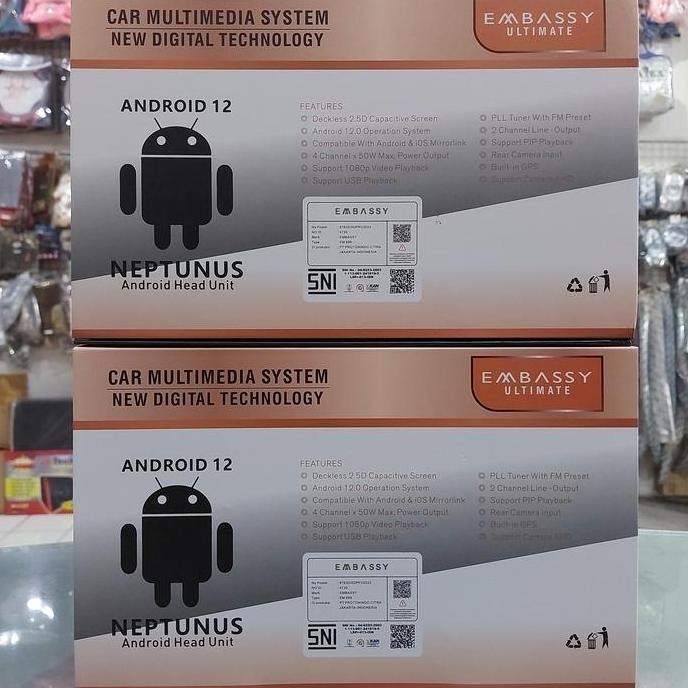 Android Embassy 9 inch 2/32 / head unit tv double din deckless embassy