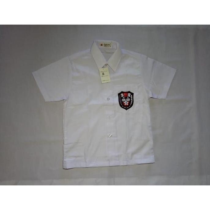 SERAGAM SEKOLAH DAVIS HEM PUTIH SD