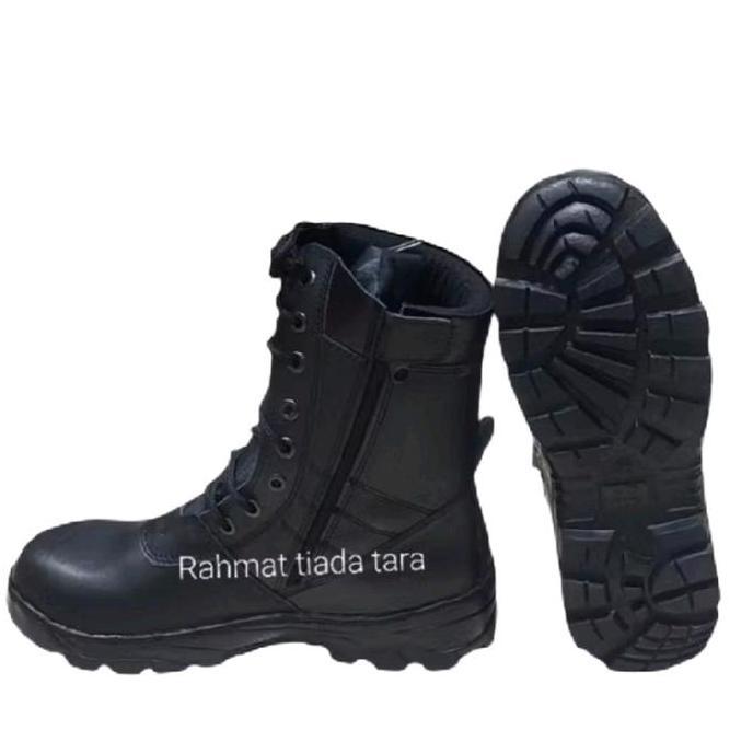 SEPATU PDL TNI AD KULIT ASLI,SAFETY UJUNG BESI/SEPATU PDL TNI/SEPATU PDL SATPAM