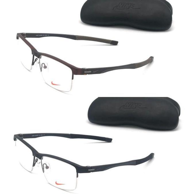 Frame Kacamata Pria Nike 4286 Half Sport Lentur Ringan High Quality Terlaris