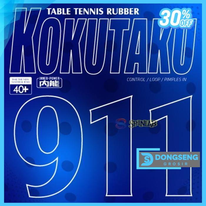 KOKUTAKU 911 | KARET PINGPONG TENIS MEJA BINTIK GRATIS ONGKIR