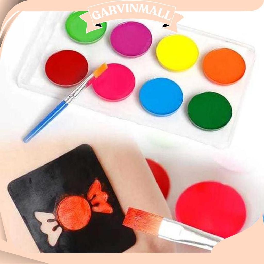 Portable Boxed Washable Water Based Body Face Make Up Paint For Kids Body And Face Paint Kit For Kid